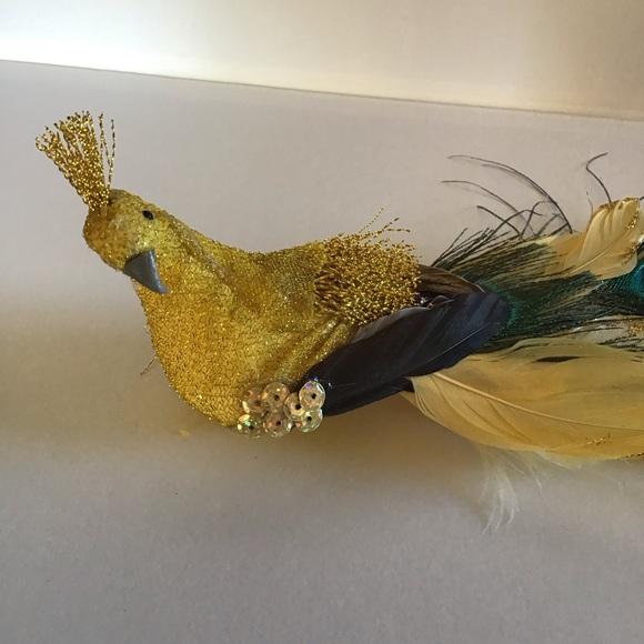 FINAL SALE Peacock Holiday Christmas Tree Home Decor - Picture 5 of 5